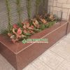 công trình ốp đá đỏ ruby ấn độ do kim thịnh phát thi công