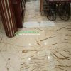 Đá Marble Vàng Kem Chỉ Sofita lát nền sàn
