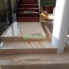 Đá Marble Vàng Kem Chỉ Sofita ốp bậc cấp