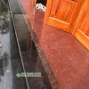 công trình ốp đá đỏ ruby ấn độ do kim thịnh phát thi công