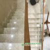 ốp bậc cầu thang đá Rosa Light