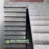 cầu thang đá trắng suối lau