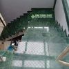 ốp cầu thang đá Marble xanh Napoli
