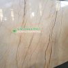 Tấm Đá Marble Vàng Kem Chỉ Sofita