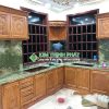 Đá Xuyên Sáng Xanh Ngọc Pakistan (Pakistan Green Onyx) ốp bàn bếp