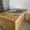 Bàn Bếp Đá Granite Vàng Hoàng Gia