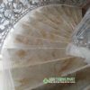 Mẫu cầu thang đá vàng Vân Rễ Cây