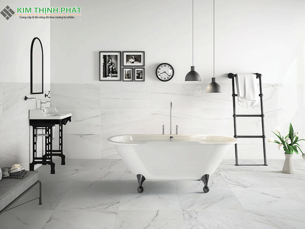 công trình đá marble