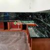 đá xanh tia chớp ( xanh mạng nhện ) ốp bếp