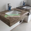 Mẫu bàn bếp đá Nâu Tây Ban Nha