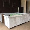 Mẫu Bàn Bếp Đá Trắng Volakas
