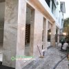 Đá Kem Hoàng Gia Daina ( Daina Beige) ốp cột, vách tường, mặt tiền