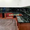 Mẫu bàn bếp đá Xanh Mạng Nhện ( Xanh Tia Chớp )