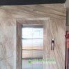 Đá Vân Gỗ Ý ( Daino Beige ) ốp mặt tiền cầu thang máy