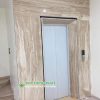 Đá Vân Gỗ Ý ( Daino Beige ) ốp mặt tiền cầu thang máy