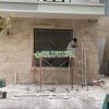 Đá Kem Hoàng Gia Daina ( Daina Beige) ốp cột, vách tường, mặt tiền