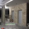 Đá Kem Hoàng Gia Daina ( Daina Beige) ốp mặt tiền cầu thang máy