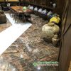 Mẫu bàn bếp đá Marble Nâu Rừng Mưa