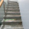 Đá Hồng Sa Mạc ốp cầu thang
