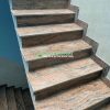 Đá Hồng Sa Mạc ốp cầu thang