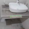 Mẫu bàn bếp đá Xám Vân Gỗ