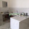Mẫu Bàn bếp đá Trắng Vân Mây nhân tạo
