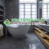 ốp vách tường Đá Marble Grey Line