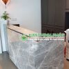 quầy bar Đá Marble Grey Line