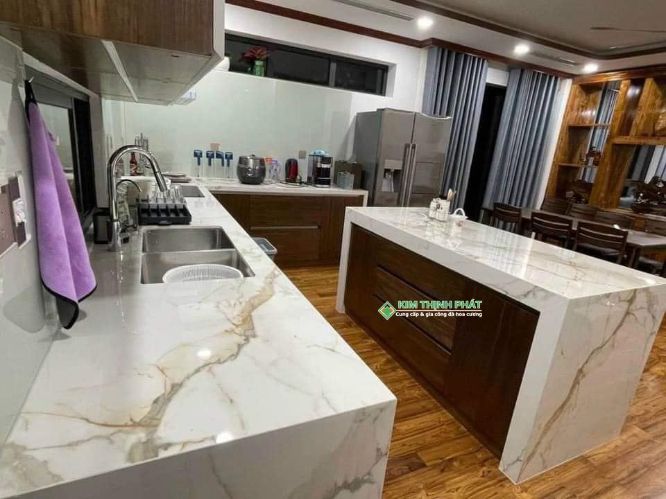 Đá Lamar Macchia ốp bếp Đá Lamar Macchia ốp bếp