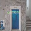 Đá Hoa Cương Blue Dune ( Granite Cát Xanh ) ốp mặt tiền cầu thang máy